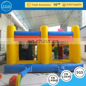 TOP INFLATABLES Hot Selling Bouncer Castle Bouncy House Inflatable Fiberglass Water Slide Tubes for Sale thumbnail-3