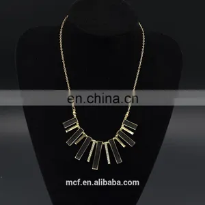 Simple Fashion Pendant Wedding Engagement Teething Necklace MCB-0050 thumbnail-1
