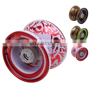 1 PCS 2017 New Fireball Bearing Magic Metal Yoyo Professional Competition Yo Yo Ball With 3 Bearing Kids Toys Gift for Children thumbnail-6