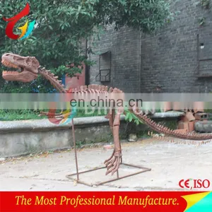 4m Artificial Life Size Simulation Stegosaurus Fiberglass Dinosaur Fossil thumbnail-1
