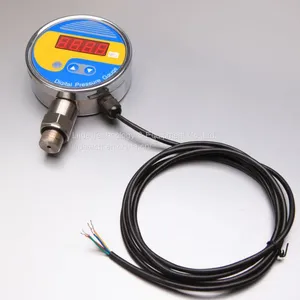 LD197 Digital Pressure Gauge 82mm LED 4 Digits Display thumbnail-1