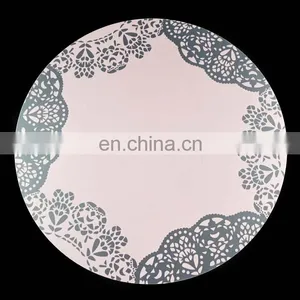 Wholesale Round Purple Christmas pp Placemat thumbnail-1