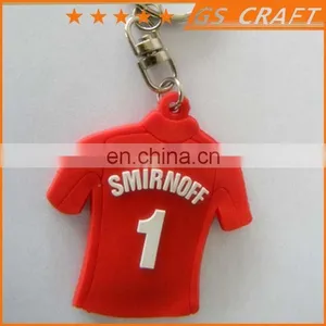 Customized Fashion Rubber Keychain/basketball Rubber Key Chain thumbnail-5