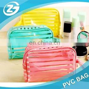 Multipurpose Waterproof Floral PVC Cosmetic Makeup Storage Travelling Bath Bag thumbnail-1