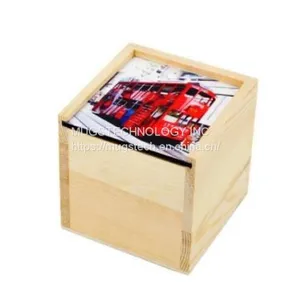 Sublimation Hardboard Wood Storage Box thumbnail-1