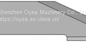 Blades Knife Atom Flashcut 25°-0° HV 1400-01033856 0.64mm Thick thumbnail-2