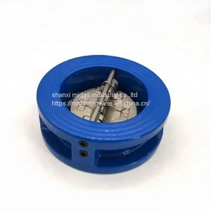PN16 Ductile Cast Iron di Wafer Type Butterfly Check Valve thumbnail-4