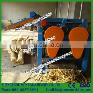 Ring Wood Debarking Machine/three Roller Wood Debarker/Rotary Drum Wood Peeler thumbnail-4