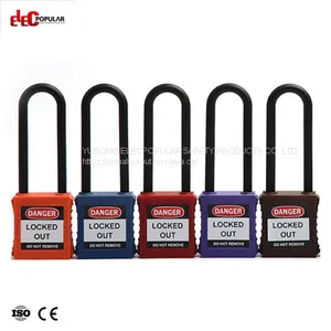 76mm Insulation Shackle Safety Padlocks EP-8551L~EP-8554L ABS Safety Padlock thumbnail-4