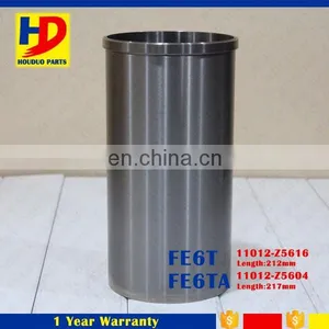 212mm Diameter Engine Parts For FE6T/FE6TA Engine Liner Part No 11012-Z5616 thumbnail-1
