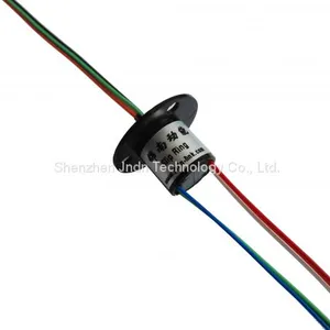 Conductive Capsule Slip Rings OD 12.7mm 6 Circiuts for Signal Transmission thumbnail-5