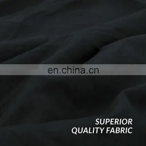2020 China Made Black Water Wash Microfiber Full Queen Size Bedding Set Duvet Cover thumbnail-3