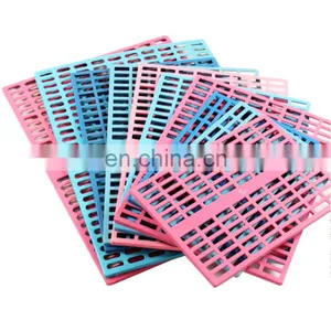 New Design Easy Clean Anti-Slip Hard Plastic Pet Mat With Groove thumbnail-1