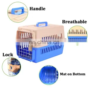 Wholesale Outdoor Portable Durable Travel Approved Airline Pet Dog Cages Carriers Houses thumbnail-6