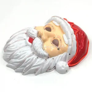 2Pcs Christmas Decoration Small Fresh Santa Cos Prop Mask thumbnail-3