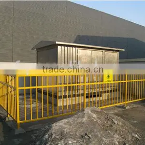 Solid Orange Plastic Security Fence Electric Security Fence System thumbnail-3