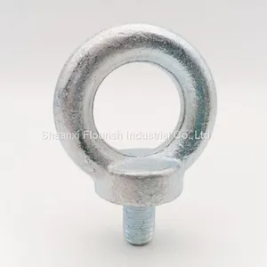 ZINC PLATING CARBON STEEL LIFTING EYE BOLTS DIN580 thumbnail-1