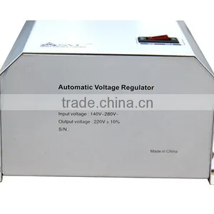 3KVA CPU LED Wide Input Full Protection Delay Function Wall Mount AVR Stabilizer thumbnail-4