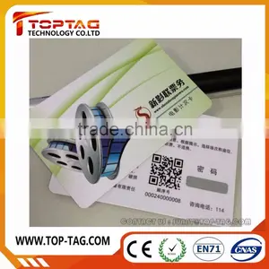 Injet Printing / CMYK Printing PVC Scratch Card , Paper Card thumbnail-4