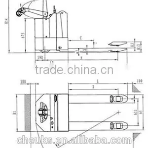 Professional Power Pallet Truck-CH-LPE20-EX thumbnail-2