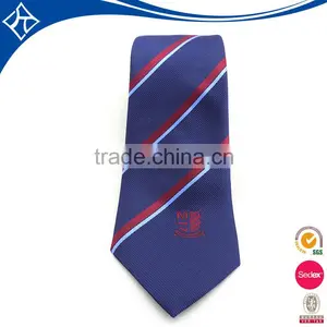 Newly Design Custom Company Logo For Business Skinny Men Silk Ties thumbnail-4
