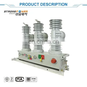 11kv ht Outdoor Vacuum Circuit Breaker Auto Recloser Manufacturers thumbnail-2