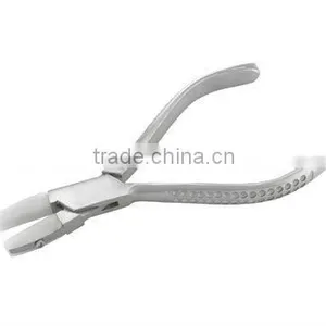 Double Nylon Jaw Flat Plier, Professional Optical Tool, Optical Plier, Chain Nose Plier, Special Optical Plier thumbnail-1