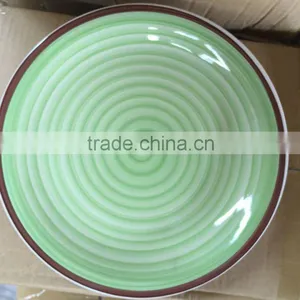Hand Painted Fruit Plate, Hand Painted Soup Plate, Hand Painted Dinner Set thumbnail-3