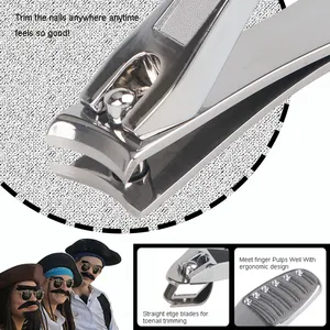 High Quality Professional Nail Clipper Set for Thick Nails thumbnail-4