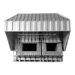 Processing Customized Double-chamber Aluminum Melting Furnace， Recycled Aluminum Melting Equipment， High Thermal Efficiency and Low Energy Consumption， Double-chamber Aluminum Melting Furnace thumbnail-2
