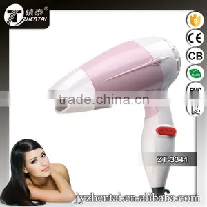 110V Hair Dryer Mini Size, Travel Foldable Hair Blower Dryer thumbnail-1