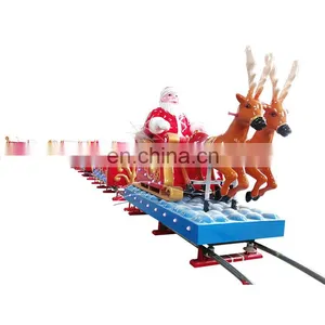 Amusement Equipment Kids and Adult Track Train Amusement Electric Train Rides thumbnail-1