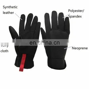 Black Low Price Work Industrial Mechanic Glove Cheap Winter Work Gloves thumbnail-2