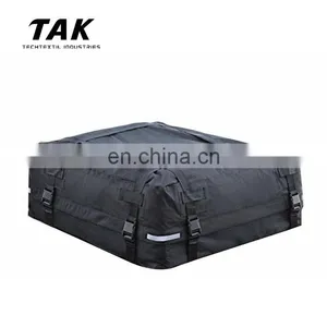 PVC Waterproof Cargo Carrier Roof Top Luggage Travel Bag for Cars thumbnail-3