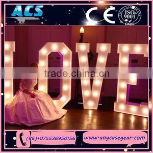 ACS White Light Led Bulbs Frontlit Love 3d Letters thumbnail-3