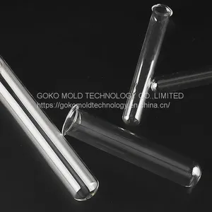 Manufacturers Wholesale Bar Glass Test Tube Rolled Edge Glass Test Tube Cocktail Round Bottom Test Tube Special Glass Roll-mouth Test Tube thumbnail-3