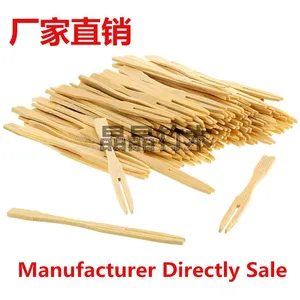 Bamboo Fork Bamboo Skewers/bamboo Cooking Tools Wholesale thumbnail-1