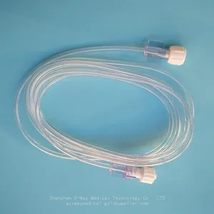 30-300cm DEHP-free PVC PU CT MR HC Medical Perfusor Lines Tube, Extension and Connection Lines Tubing thumbnail-1