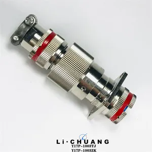 Y17P Series Circular Connector Plug Socket Y17P-1003TJ Y17P-1003ZK thumbnail-1