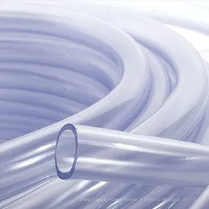 China Supplier Clear Water Tubes 40mm Food Grade Flexible Small Medical Pvc Rubber Transparent Spring Gas Hose Pipe thumbnail-1