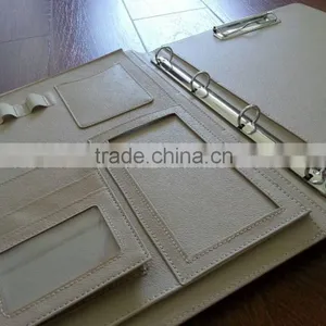 Advanced Leather Cover Business Manager Folder NS-0415 thumbnail-1