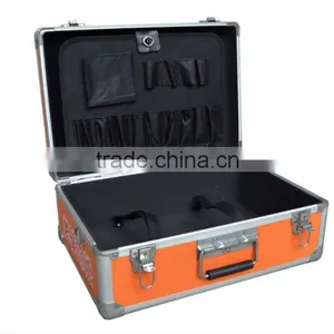 Aluminum Orange Carrying Tool Case thumbnail-1