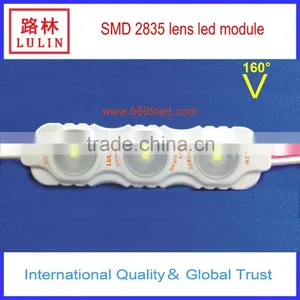 High Brightness 3 Chips SMD 5050/5630/5730/2835/3535 LED Module With Optical Lens thumbnail-1