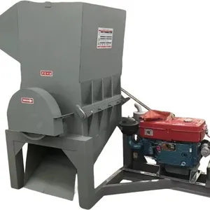 Single V-Type Blade Plastic Crusher for Efficient PET, HDPE, PP Material Processing thumbnail-2