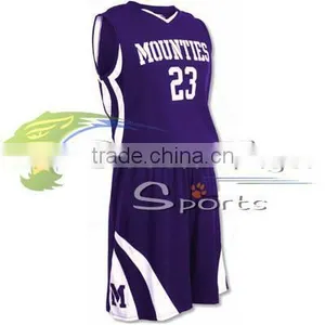 2015 New Design Custom Basketball Uniforms / American Basketball Uniforms / Customized thumbnail-3