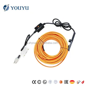 30FT Self Regulating Electric Heating Cable Snow Melting Cable Pipeline Heat Tracing Cable for Outdoor Snow and Ice Melting thumbnail-6
