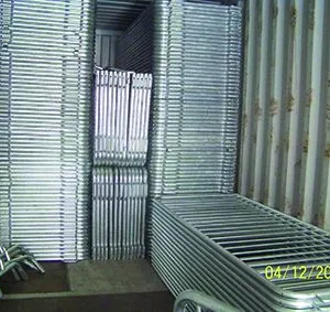 6ft Security Portable Steel Construction Safety Barriers and Concert Crowd Control Barricade thumbnail-6