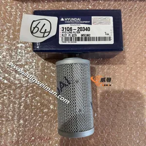 Hyundai Element-Line Filter 31Q6-20340 for Hyundai Excavator R170W-9 thumbnail-3