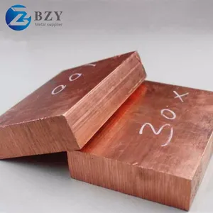 Cathode Grade A/ Electrolytic Cathode High Quality Copper 99.99% LME Copper Plate Brass 40 Sol Copper Sheet Price Per Kg thumbnail-1