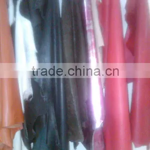 Top Quality Genuine Sheep Hand Bag Leather (Semi Aniline Leather) thumbnail-1
